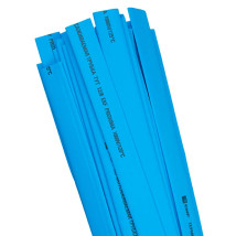 Трубка термоусадочная EKF ТУТ нг PROxima Дн4/2 в отрезках 1 м, коэффициент усадки 2:1, негорючая, синяя