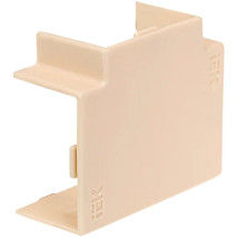 Угол Т-образный IEK Элекор КМТ 10x15 для кабель-канала, корпус - пластик, комплект 4 шт, цвет - сосна
